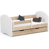 AKORD Otroška postelja SMILE 140x70 Sonoma hrast + Blazina, (21733614) | Shoptok.si