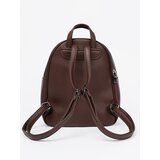 Shelvt Brown women's eco leather backpack | Shoptok.si