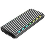 GEMBIRD EUROPE Kućište za externi M.2 SSD GEMBIRD USB 3.1 enclosure for M.2 NVMe drives, backlighted, aluminum, EE2280-U3C-03 Cijene