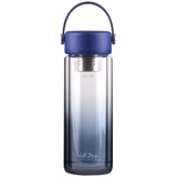 Vialli Design Modra steklena steklenica za vodo 350 ml Fuori – Cene