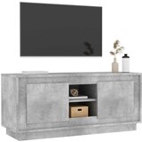 TV ormarić boja betona 102x35x45 cm od konstruiranog drva | shoptok.hr