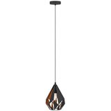 Eglo visilica Carlton 1 crna, zlatna | Eponuda.com