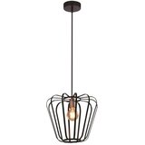 Candellux Lighting Črna kovinska viseča svetilka ø 35 cm Jonas - Candellux Lighting Cene