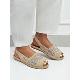 Resti Women's espadrille sandals with rhinestones Belle Sparkle Cene