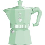 Bialetti Exclusive Moka Express - zelena - 3 skodelice | Shoptok.si