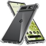Silikonska futrola s ojačanim rubovima za Google Pixel 6 - Prozirna KP29951 Cijene