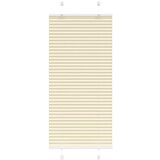 vidaXL Plisirana roleta krem 55x100 cm širina tkanine 54,4 cm Cijene