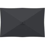  Vrtni suncobran 200 x 300 cm Poliester Pravokutni Antracit | shoptok.hr