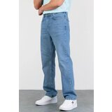 Dewberry 52334 Baggy Fit Relaxed Cut Hlt Loose Mens Jeans-LIGHT BLUE | Eponuda.ba