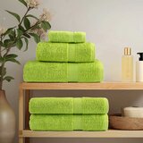  Ručnici za saunu SOLUND 4 kom zeleni 80 x 200 cm 600 gsm | shoptok.hr
