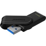 Kingston USB disk 128GB DT Exodia S, 3.2 Gen1, črn, z vrtljivim pokrovčkom DTXS/64GB | Shoptok.si