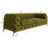 Ropez Zelena baršunasti sofa 225 cm Chelsea Bis – | shoptok.hr