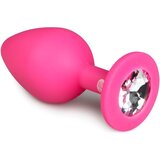 EasyToys - Anal Collection Diamond Čep Medium - Ružičasti | shoptok.hr