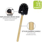 Wenko 26214100 - WC komplet RIVALTA 18x70 cm braon/bela | Eponuda.com