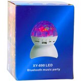 Lean Toys Noćno svjetlo Zvjezdani projektor 3-u-1 Bluetooth LED zvučnik Bijeli | shoptok.hr