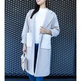 Gemre Long beige coat with plush pockets Badra | shoptok.hr