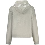 Converse ženska hoodie dukserica na patentni zatvarač siva | shoptok.hr