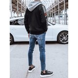 DStreet Men's insulated sweatshirt with print, black | shoptok.hr