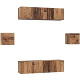 vidaXL Komplet TV omaric 6 pcs Star les Srednja 30.5 x 30 x 30 cm | Shoptok.si