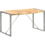  Blagovaonski stol 140x70x75 cm od masivnog grubog drva manga | shoptok.hr