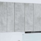 Viseći ormarić s policom Riga Betonski sivi 40 x 31 x 100 cm Cijene