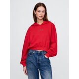 GAP Hoodie Logo Cropped Americana - Women's | shoptok.hr