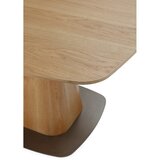 MOME Blagovaonski stol u dekoru hrasta 120x120 cm Etel – | shoptok.hr