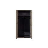 vtwonen Kremno bela modularna garderobna omara iz masivnega bora 250x200 cm Daily – | Shoptok.si