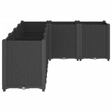  Vrtna sadilica crna 160 x 120 x 53 cm PP | Eponuda.ba