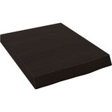 Maison Chic Stenska polica - Viseča Polica temno rjava 40x50x(2-6) cm trdna hrastovina, (21784551) Cene