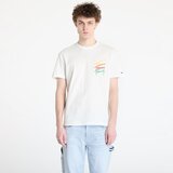 Tommy Hilfiger Majica Tommy Jeans Regular Twisted Sign Tee White L Cene