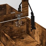  Toaletni stolić s ogledalom boja hrasta 73 x 46,5 x 120 cm | shoptok.hr