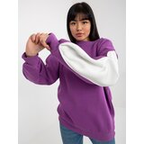 ex moda Sweatshirt-EM-BL-768.29X-purple | Shoptok.si