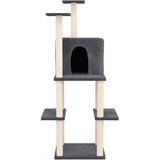  Penjalica za mačke sa stupovima za grebanje tamnosiva 144,5 cm | Eponuda.com