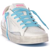 Crime London Modne superge DISTRESSED Bela | Shoptok.si