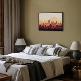  Slika - Heat of the City (1 Part) Wide 60x40 U crnom drvenom okviru | shoptok.hr
