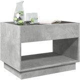  Stolić s beskonačnim LED siva boja betona 70x50x50 cm | Eponuda.com
