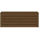  Kutija za pohranu boja meda 89x36 5x33 cm od masivne borovine | shoptok.hr