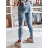 DStreet Spodnie damskie jeansowe skinny SKINNIZA niebieskie | Shoptok.si