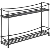Metaltex Crni dvoetažni stalak za začine Pepito Lava | shoptok.hr