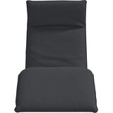  Sklopiva ležaljka za sunčanje crna 175x54x8,5 cm Oxford tkanina | Shoptok.si