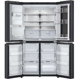 LG InstaView GMG960EVJE side-by-side refrigerator Freestanding 638 L Black | shoptok.hr
