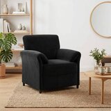  Jednosed Crna 88 x 83 x 95 cm Baršun | shoptok.hr