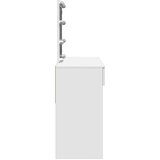  Toaletni stolić s LED svjetlima bijeli 100 x 40 x 130 cm | Eponuda.com