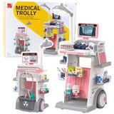 Doktor i stomatolog Set medicinskih kolica s svjetlima ružičasta 26 komada. | shoptok.hr
