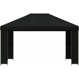 Gazebo 4 × 3 m Crna Poliester i čelik 190 gsm | shoptok.hr