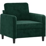  Fotelja tamnozelena 60 cm baršunasta | shoptok.hr