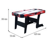  Stolni hokej 152x74x80cm crveni Slike