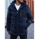 DStreet Kurtka zimowa męska pikowana granatowa | shoptok.hr