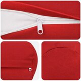  Presvlaka za jastuk 2 kom. HEERLEN Crvena Ø 15 x 40 cm Tkanina - Crvena Promjer 15 x 40 cm 2 | shoptok.hr